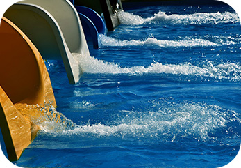 Water slides